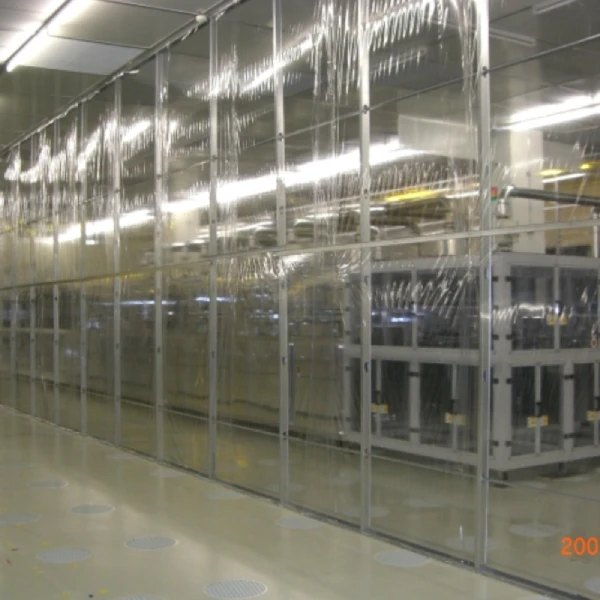 Антистатическая чистая стенда ПВХ / корпус занавес полосы ПВХ ESD